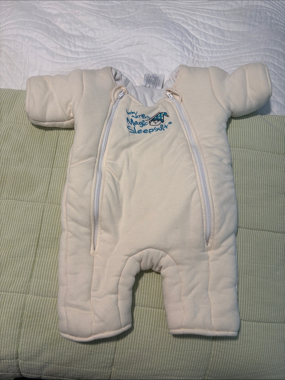 Baby Merlin's Magic Sleepsuit Cream Sleep Sack